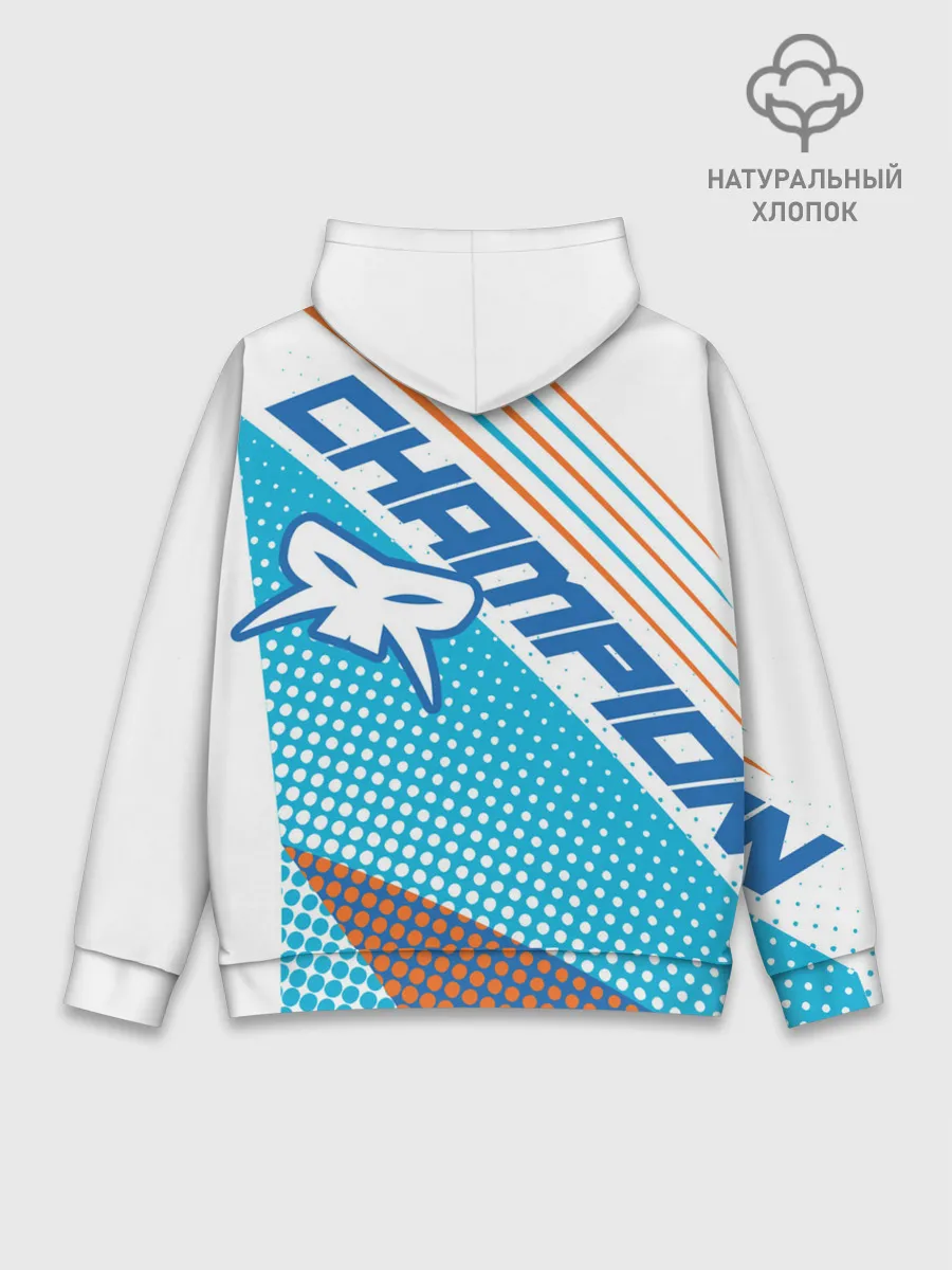 Худи мужской база хлопок / Форма для мотокросса FOX