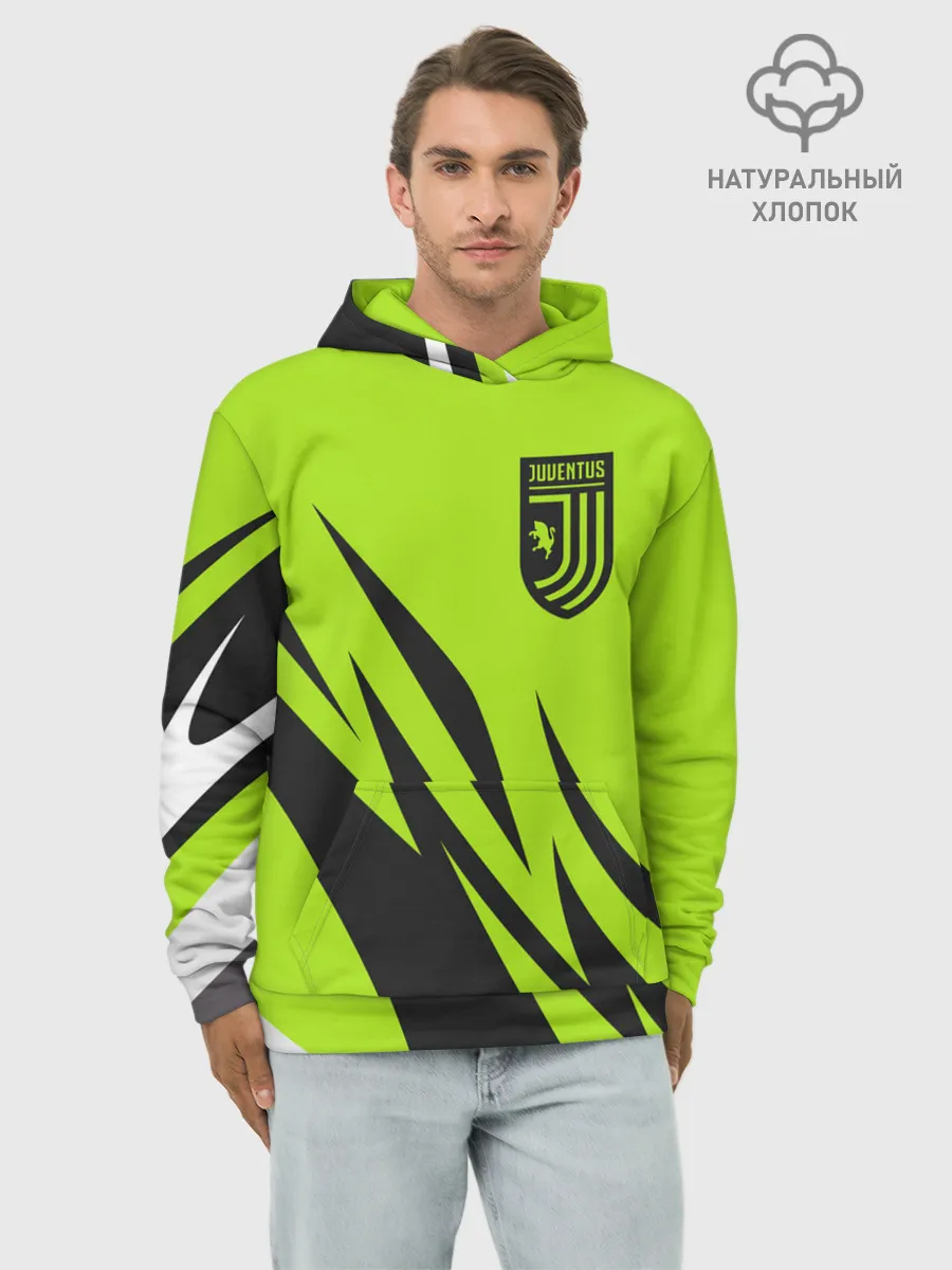 Худи мужской база хлопок / Juventus