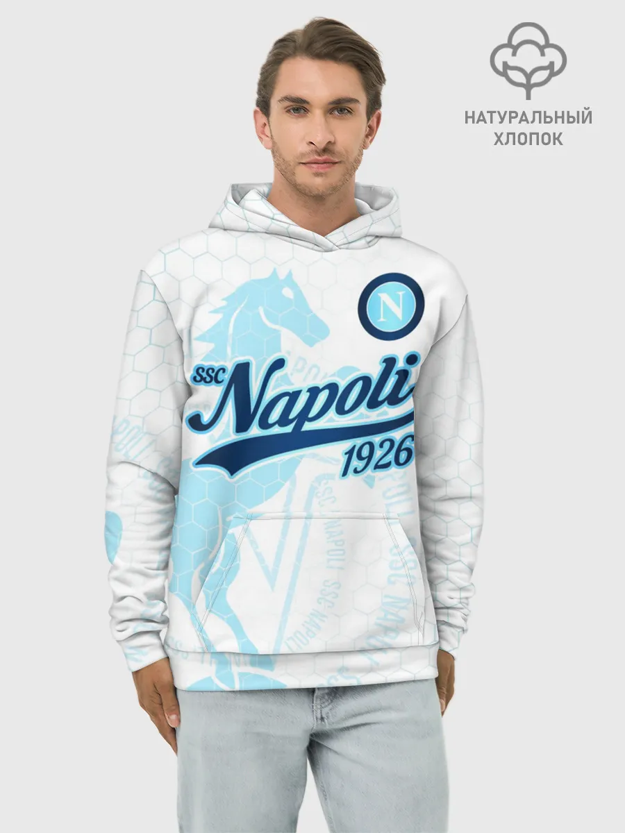 Худи мужской база хлопок / Наполи