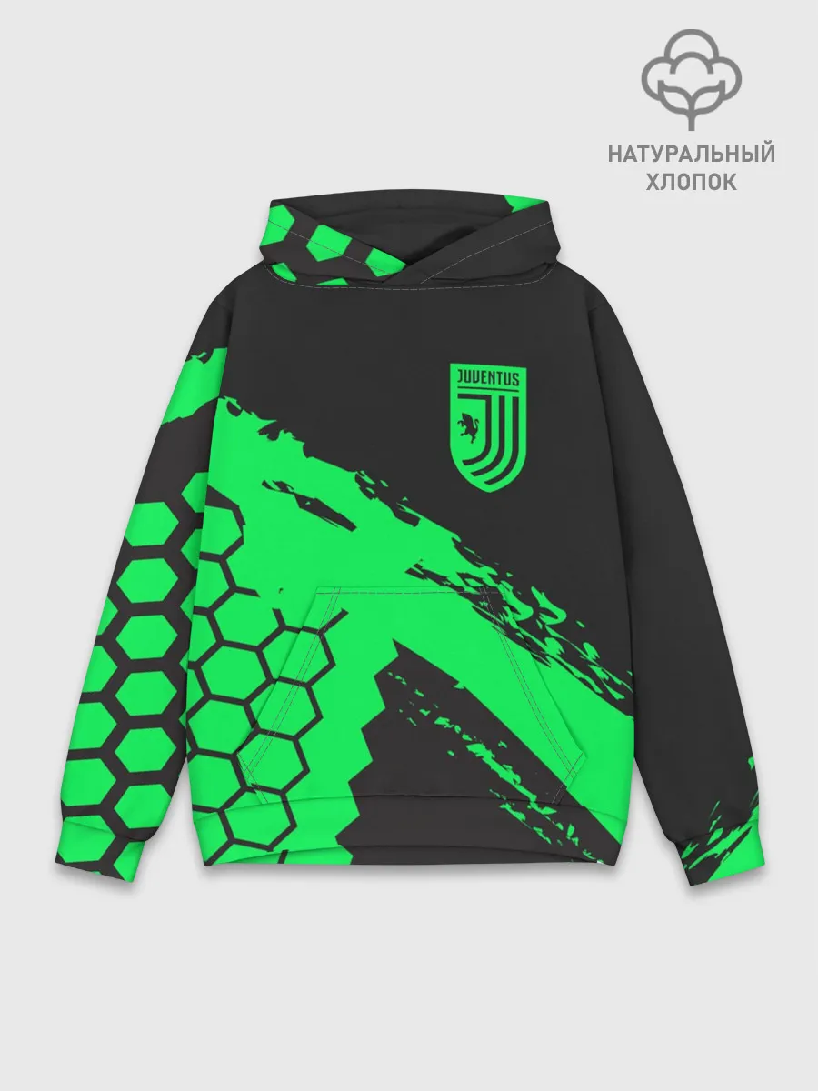Худи мужской база хлопок / Juventus
