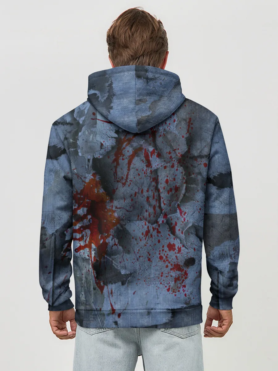 Худи мужской база хлопок / Оборотень