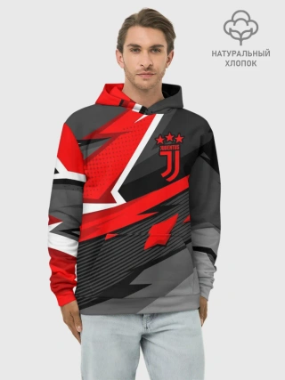 Худи мужской база хлопок / Juventus