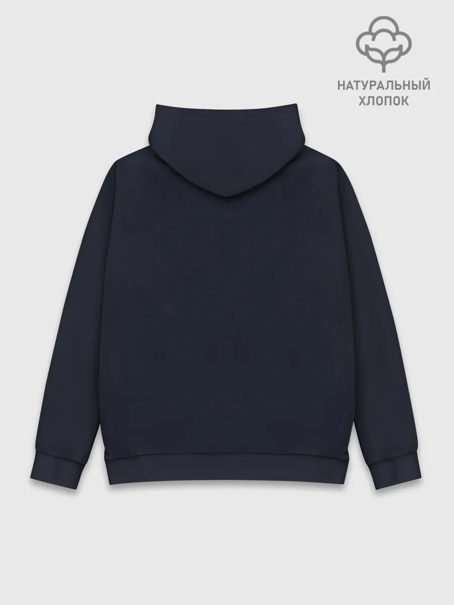 Худи мужской база хлопок / Дзёсукэ тень