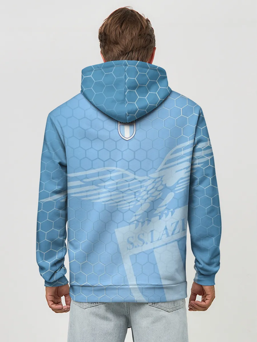 Худи мужской база хлопок / Лацио