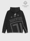 Худи мужской база хлопок / Ювентус