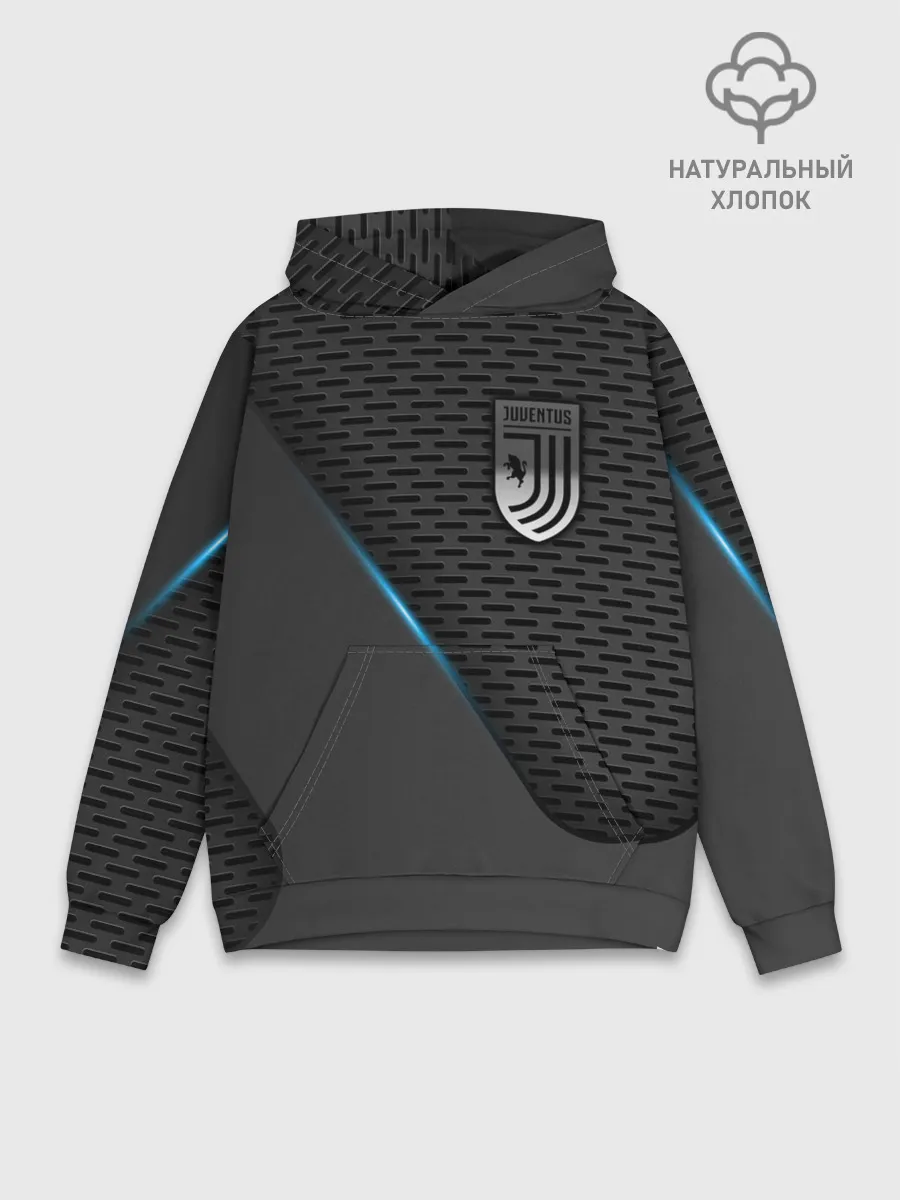 Худи мужской база хлопок / Juventus