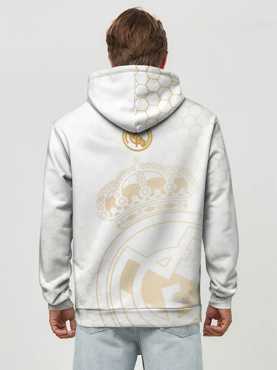 Худи мужской база хлопок / Реал Мадрид
