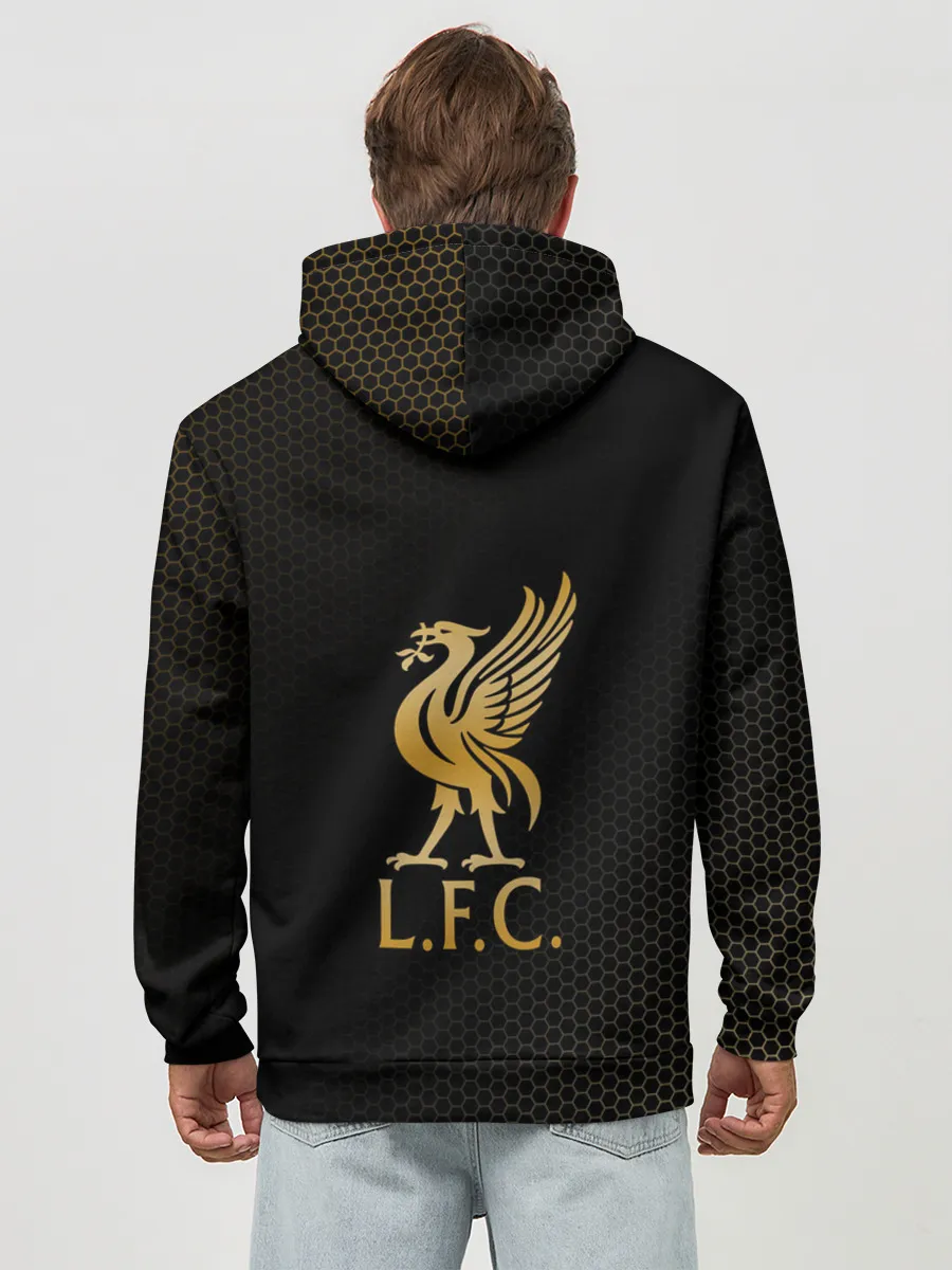 Худи мужской база хлопок / Liverpool.