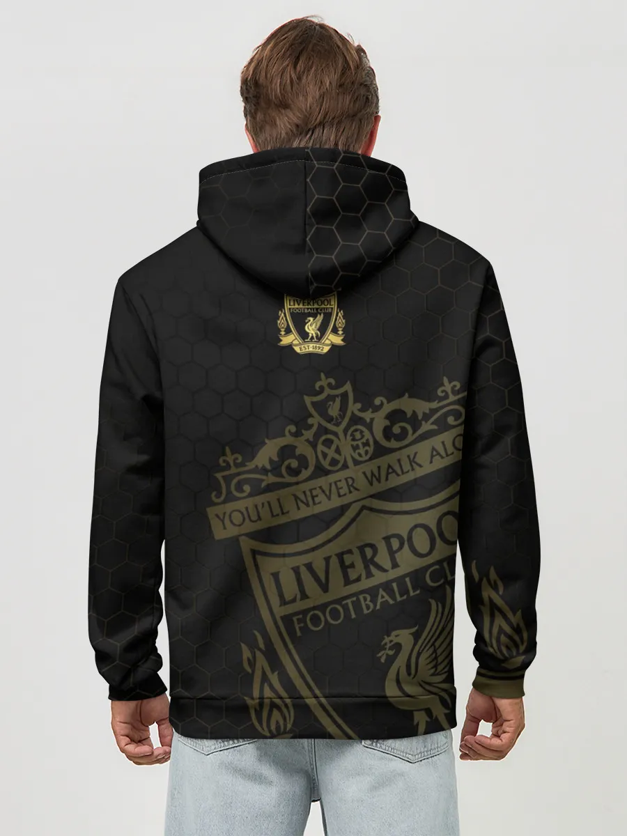 Худи мужской база хлопок / Ливерпуль