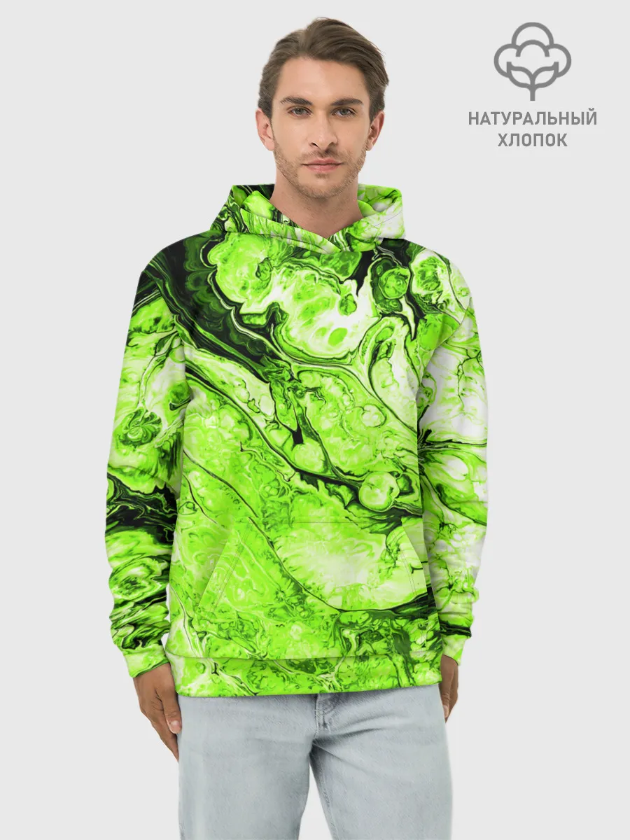 Худи мужской база хлопок / Токсичные краски