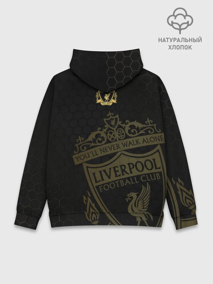 Худи мужской база хлопок / Ливерпуль