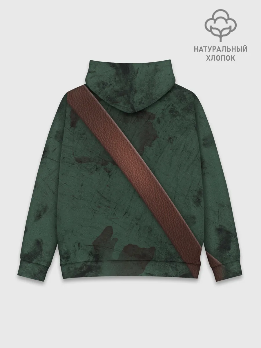 Худи мужской база хлопок / Пират