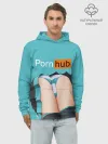 Худи мужской база хлопок / PORN HUB