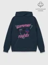 Худи мужской база хлопок / Summer Nights