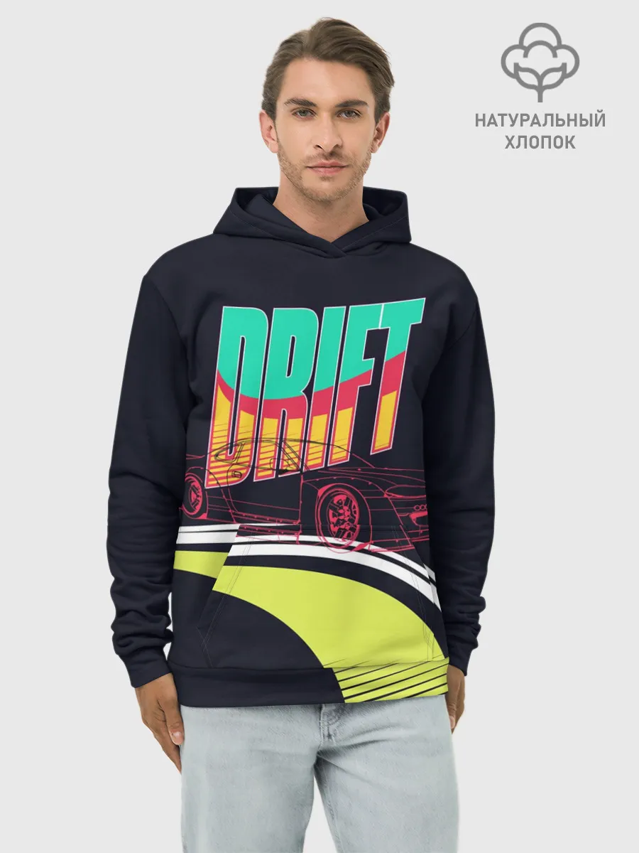 Худи мужской база хлопок / Drift Style