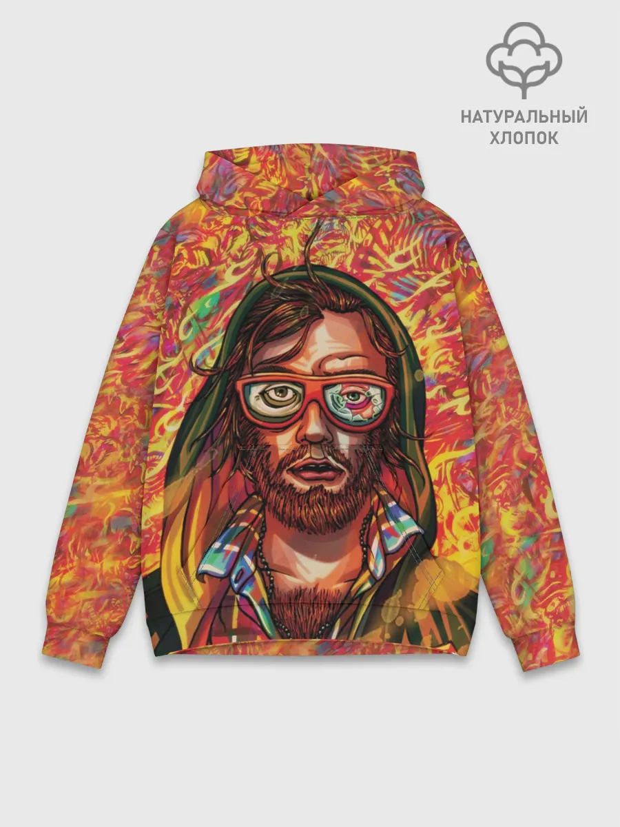 Худи мужской база хлопок / Hotline Miami 2: Wrong Number