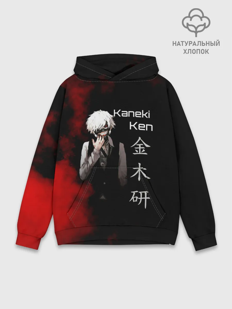 Худи мужской база хлопок / Токийский гуль