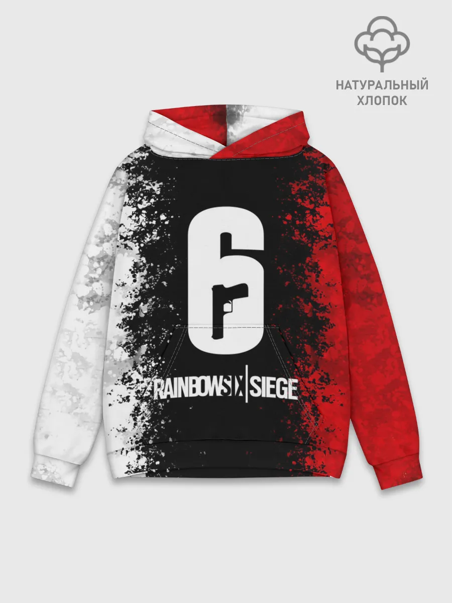 Худи мужской база хлопок / Rainbow Six | Siege.