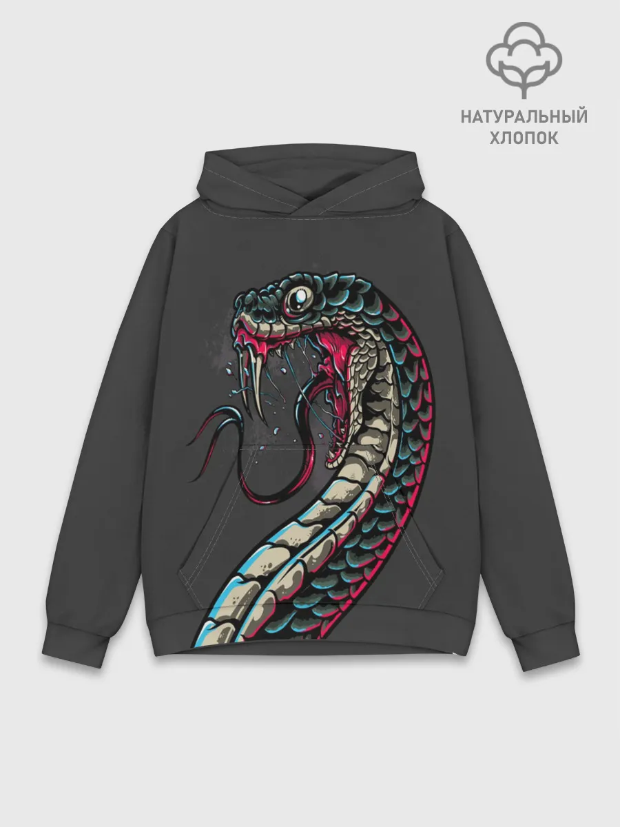 Худи мужской база хлопок / Viper