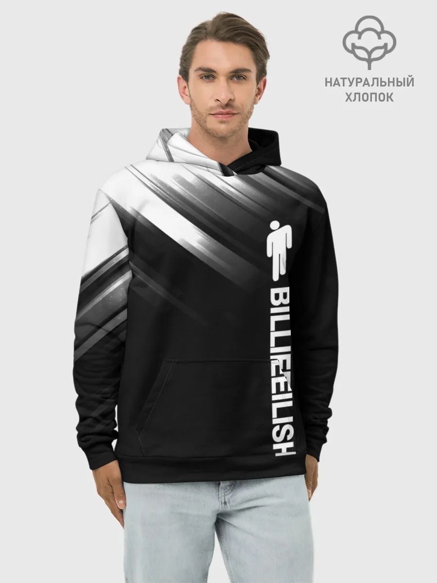 Худи мужской база хлопок / Billie Eilish.