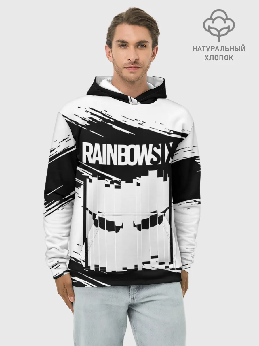 Худи мужской база хлопок / Rainbow Six | Siege.