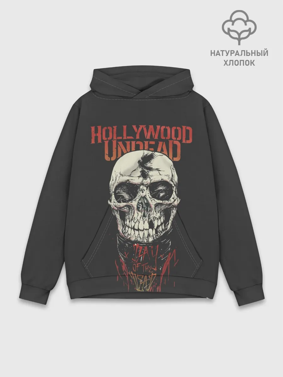 Худи мужской база хлопок / Hollywood Undead
