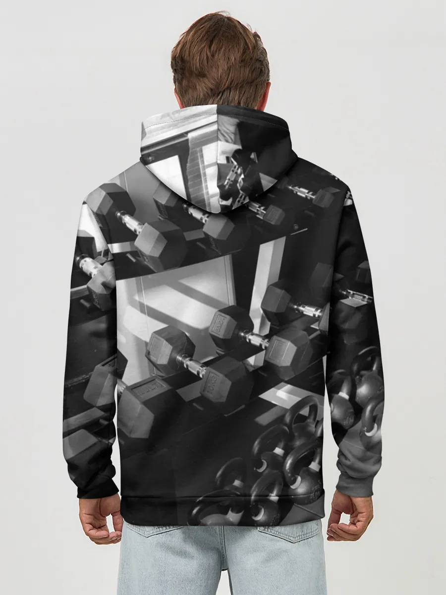 Худи мужской база хлопок / Качалка