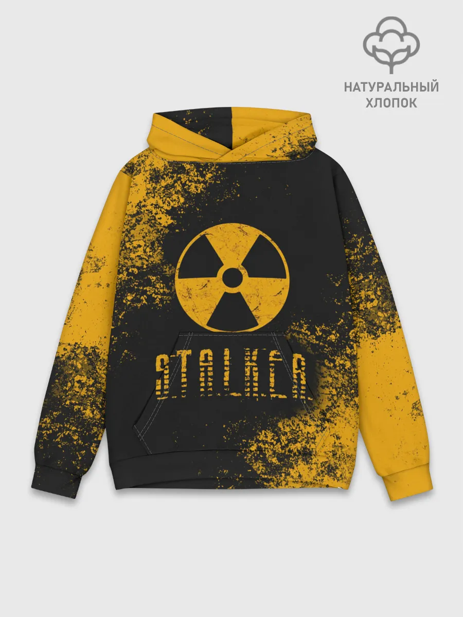 Худи мужской база хлопок / S.T.A.L.K.E.R.