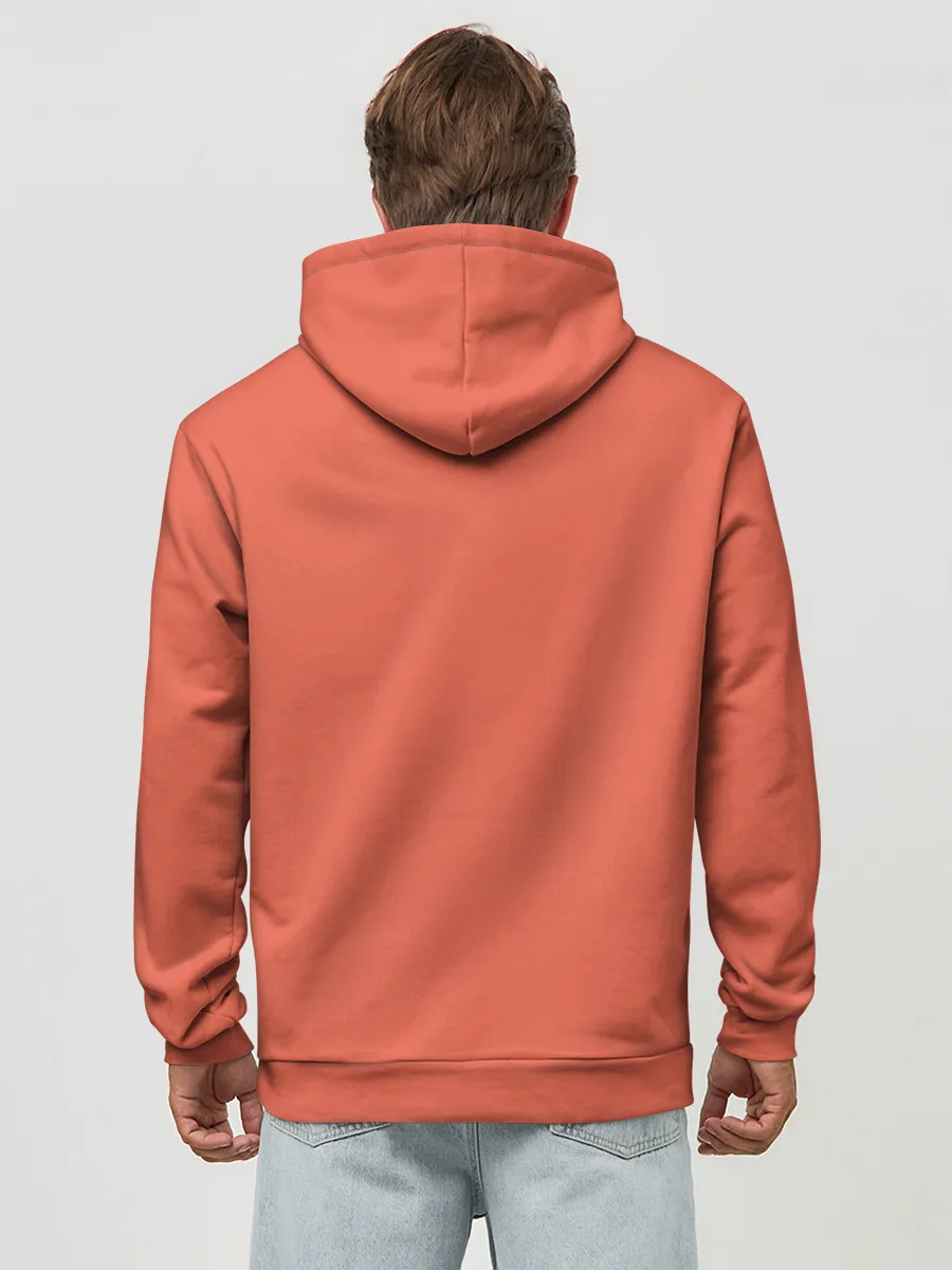 Худи мужской база хлопок / BORN TO SKI