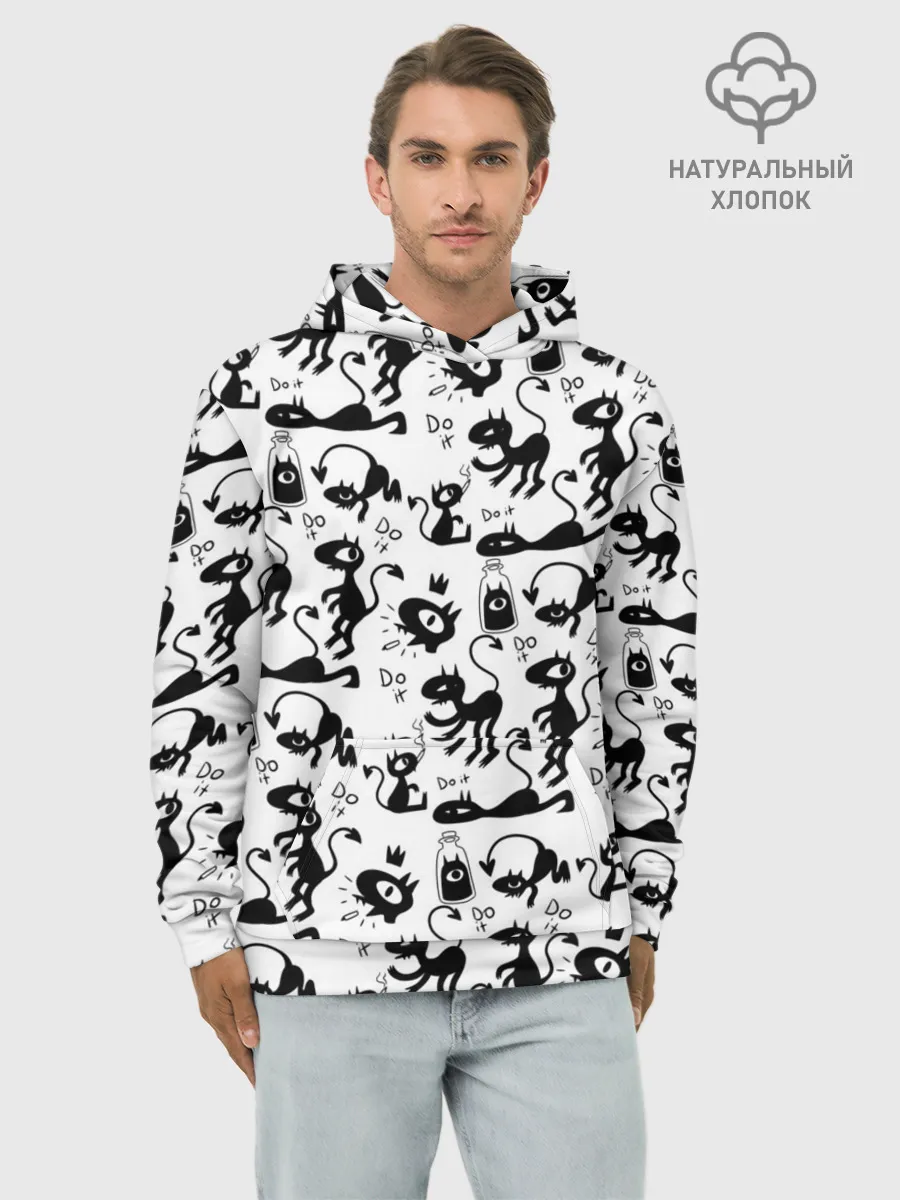 Худи мужской база хлопок / DISENCHANTMENT LUCI