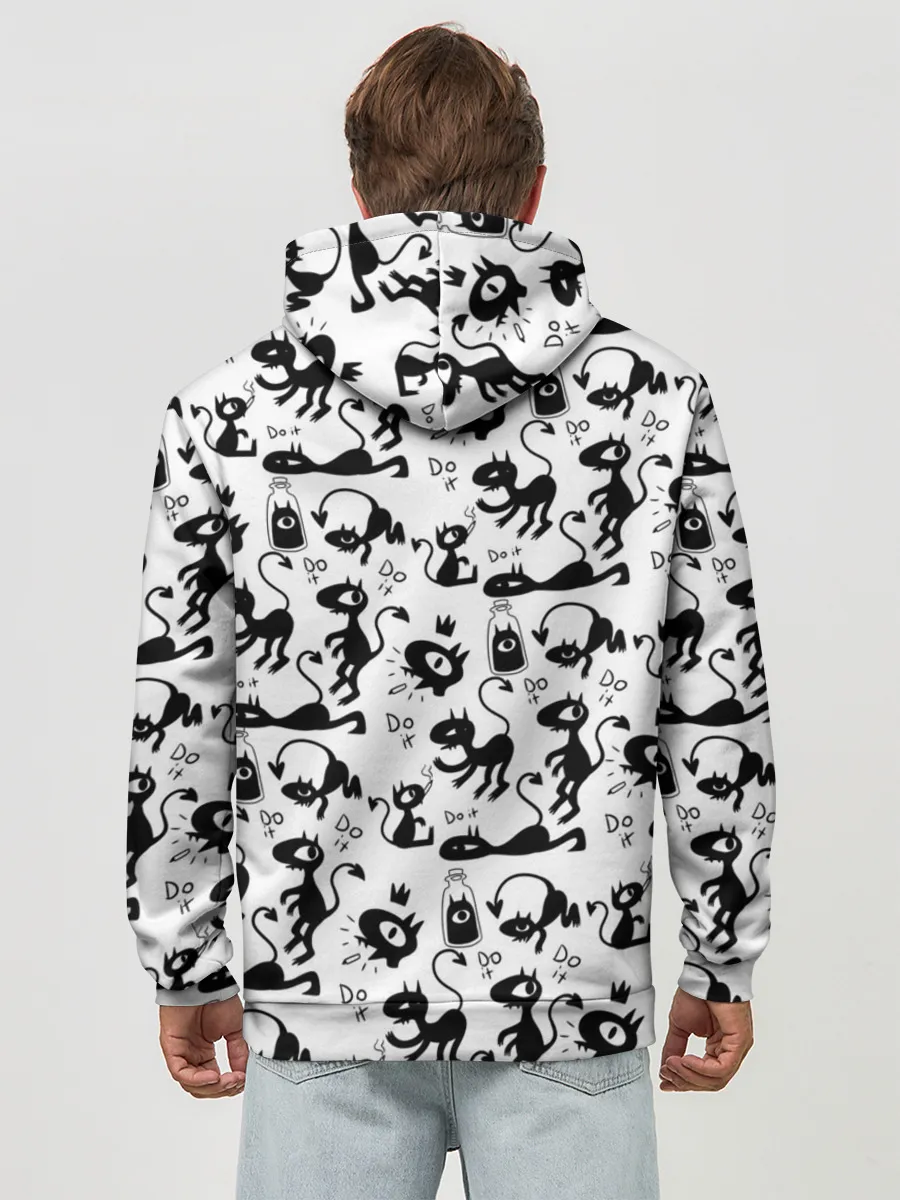 Худи мужской база хлопок / DISENCHANTMENT LUCI