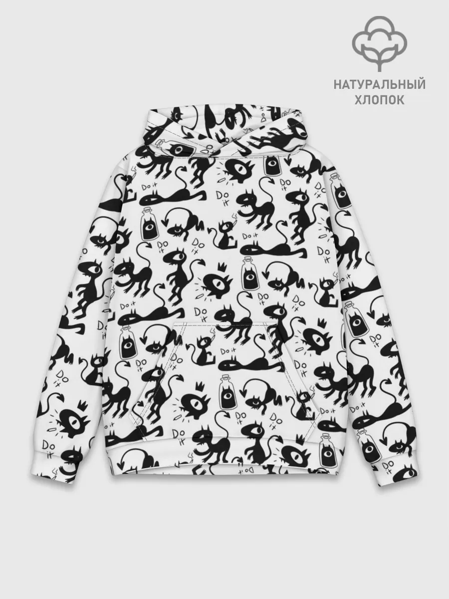 Худи мужской база хлопок / DISENCHANTMENT LUCI