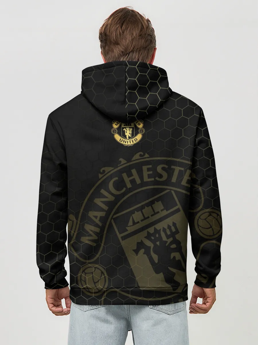 Худи мужской база хлопок / Манчестер Юнайтед