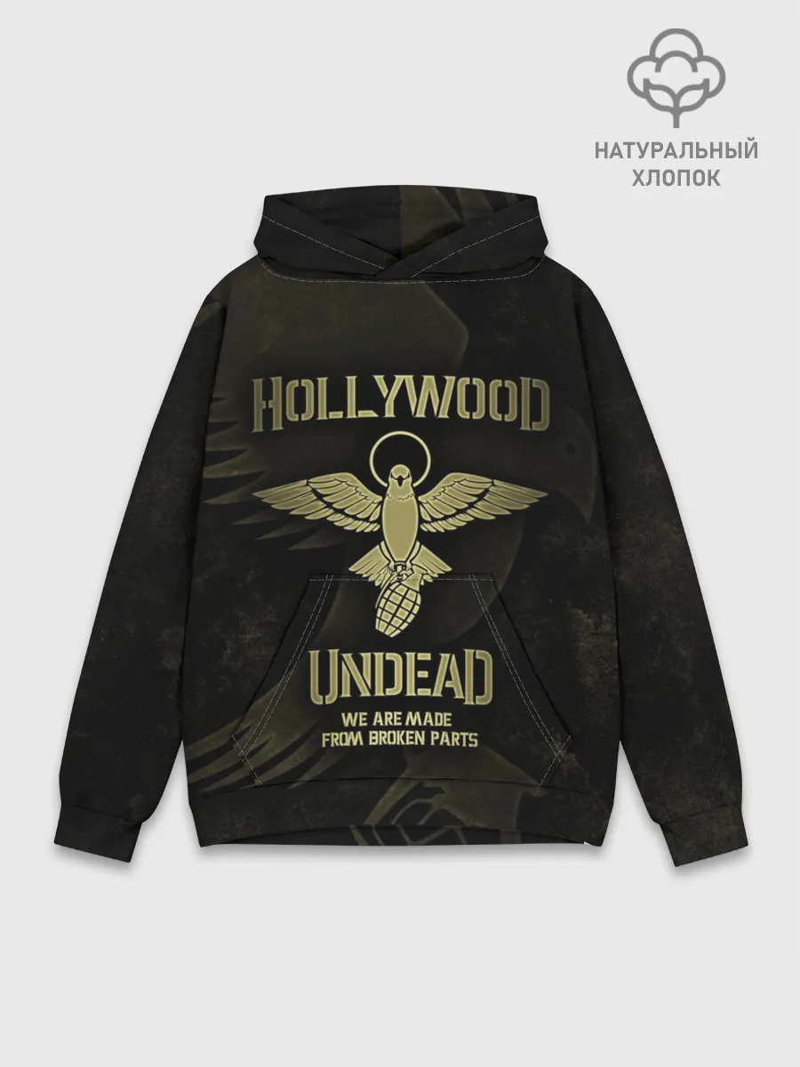 Худи мужской база хлопок / Hollywood Undead