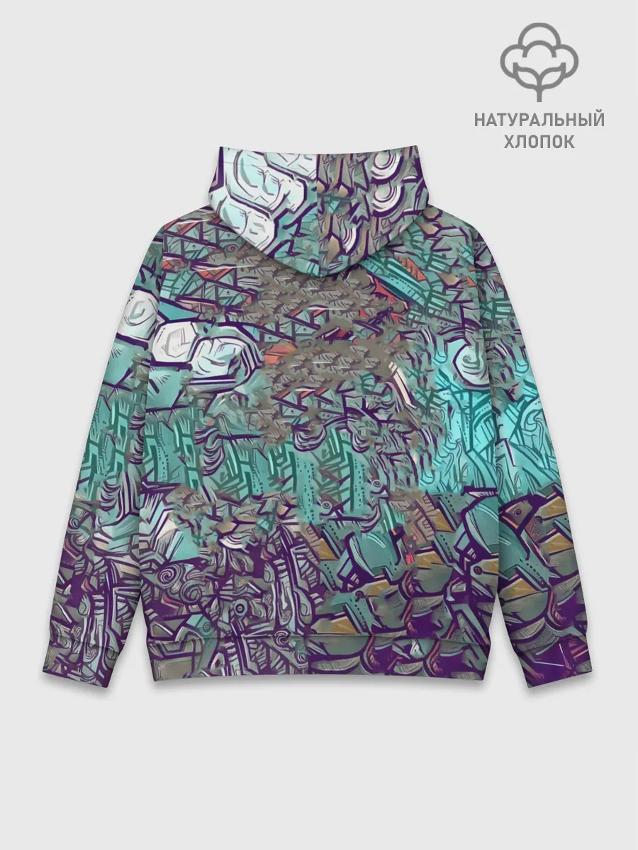 Худи мужской база хлопок / МАСК-БОТ