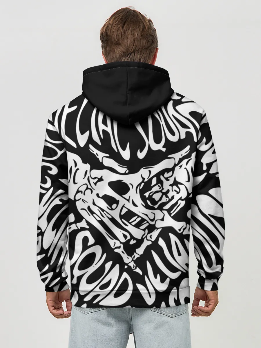 Худи мужской база хлопок / VELIAL SQUAD