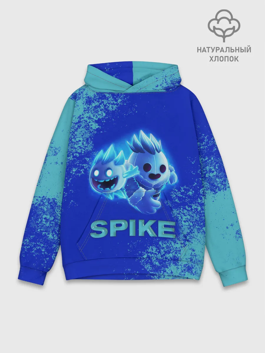 Худи мужской база хлопок / Brawl Stars SPIKE