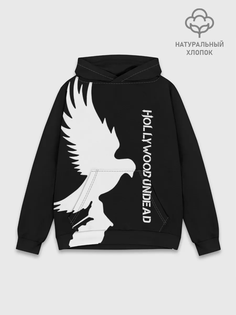 Худи мужской база хлопок / Hollywood Undead