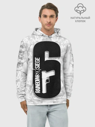 Худи мужской база хлопок / Rainbow Six | Siege.