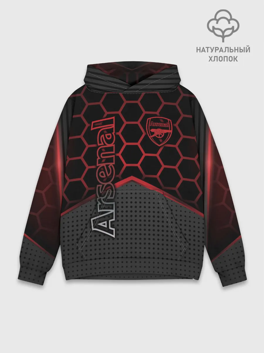 Худи мужской база хлопок / Arsenal F.C.