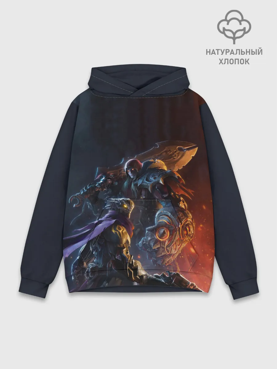 Худи мужской база хлопок / Darksiders Genesis