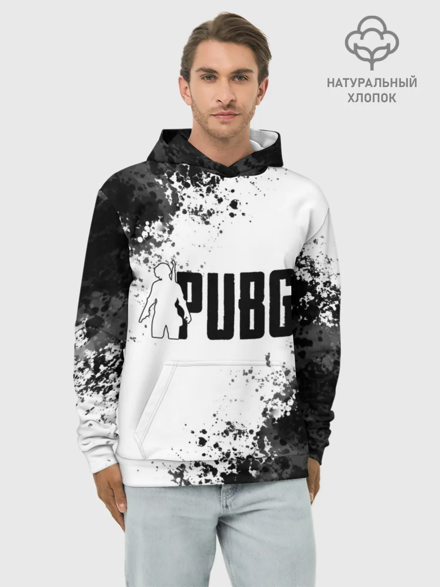 Худи мужской база хлопок / PUBG.
