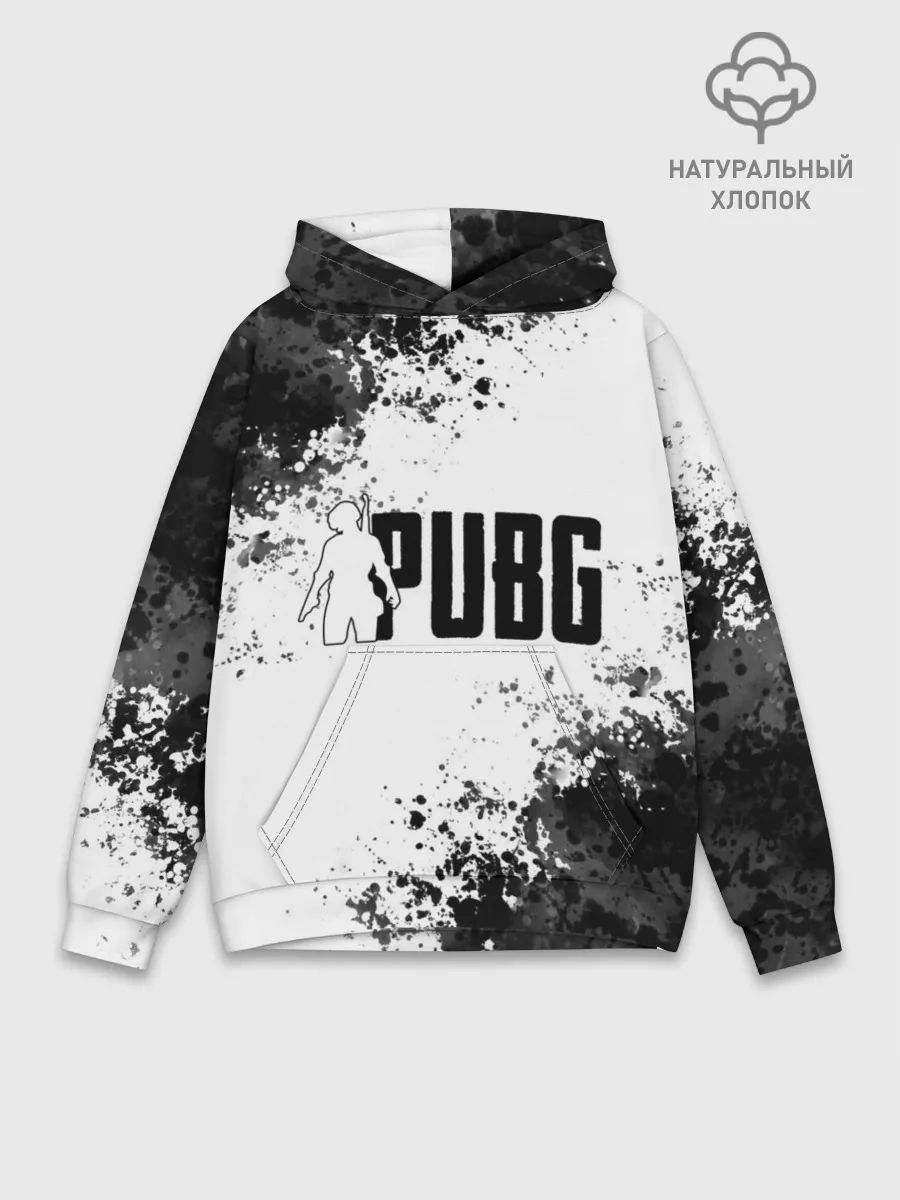 Худи мужской база хлопок / PUBG.