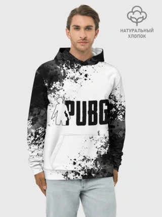 Худи мужской база хлопок / PUBG.