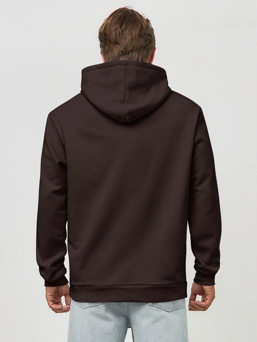 Худи мужской база хлопок / Смерть в противогазе