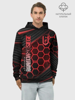Худи мужской база хлопок / Rainbow Six Siege