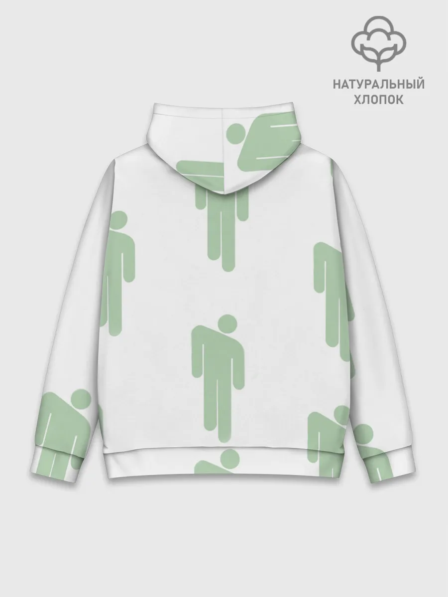 Худи мужской база хлопок / BILLIE EILISH