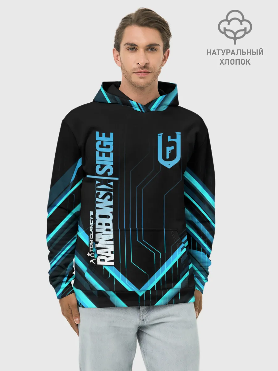 Худи мужской база хлопок / Rainbow Six Siege