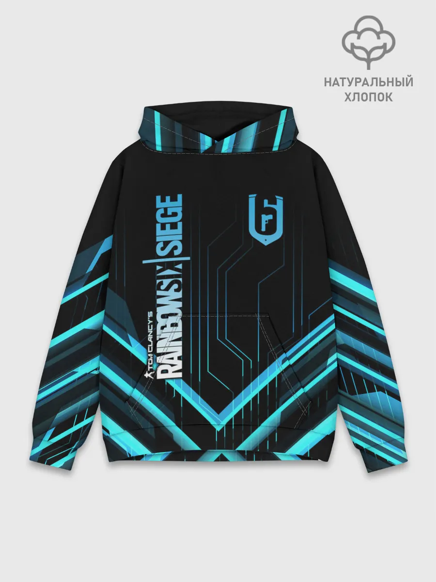 Худи мужской база хлопок / Rainbow Six Siege