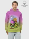 Худи мужской база хлопок / Plants vs. Zombies
